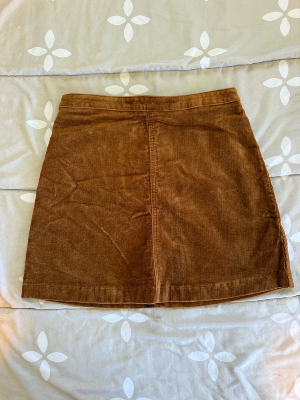 Forever 21 Brown Corduroy Mini Skirt size Medium